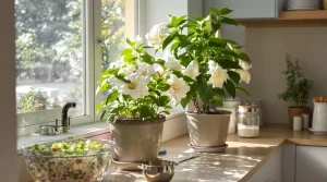 Arrosez vos lys de la paix une fois par mois avec ces 2 produits de cuisine et ils se couvrent de fleurs