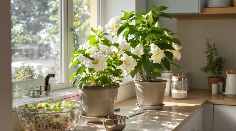 Arrosez vos lys de la paix une fois par mois avec ces 2 produits de cuisine et ils se couvrent de fleurs