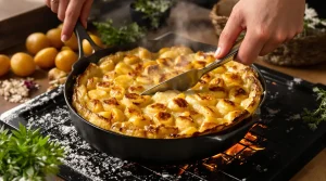 Croustillant doré et parfum d’enfance : ma recette express de galettes de pommes de terre au four, sans une goutte d’huile