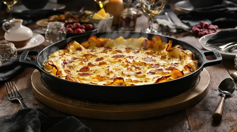 « Fini de surveiller la poêle » : cette crêpe salée au four se découpe comme un gâteau et régale tout le monde « Fini de surveiller la poêle » : cette crêpe salée au four se découpe comme un gâteau et régale tout le monde