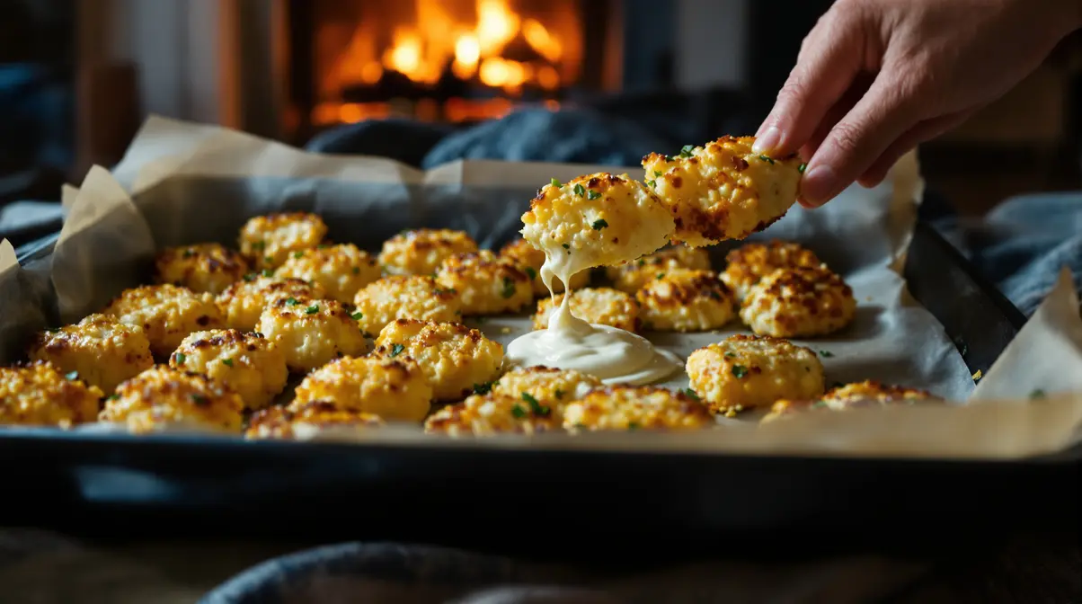 « J’en fais à chaque apéro d’hiver » : mes croquettes de chou-fleur dorées au four, légères, ultra savoureuses et prêtes en 30 minutes « J’en fais à chaque apéro d’hiver » : mes croquettes de chou-fleur dorées au four, légères, ultra savoureuses et prêtes en 30 minutes