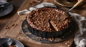 C'est la nouvelle recette qui fait fureur cet hiver : le gâteau noisettes-chocolat à la croûte ultra craquante (et vraiment facile)