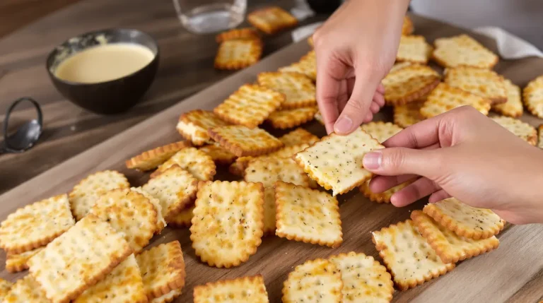 Crackers maison fromage-sésame prêts en 20 minutes : la recette que tout le monde me réclame à l'apéro