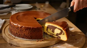 Depuis que j’ai twisté mon gâteau au yaourt avec du café, tout le monde me réclame ma version marbrée