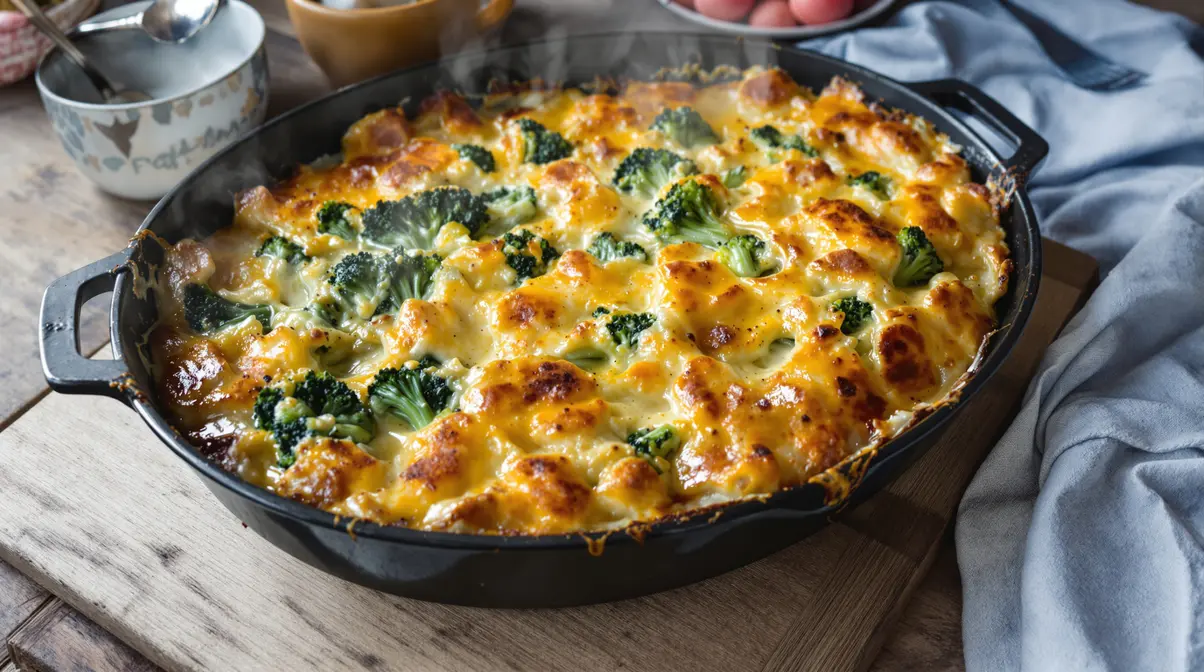 Fini les brocolis vapeur sans goût : ce gratin fondant réconcilie même les enfants avec les légumes verts Fini les brocolis vapeur sans goût : ce gratin fondant réconcilie même les enfants avec les légumes verts