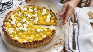 Sans œufs et ultra fondante : ma tarte poireaux, chèvre et miel est juste parfaite